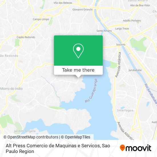 Alt Press Comercio de Maquinas e Servicos map