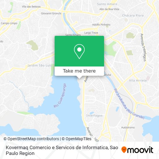 Kovermaq Comercio e Servicos de Informatica map