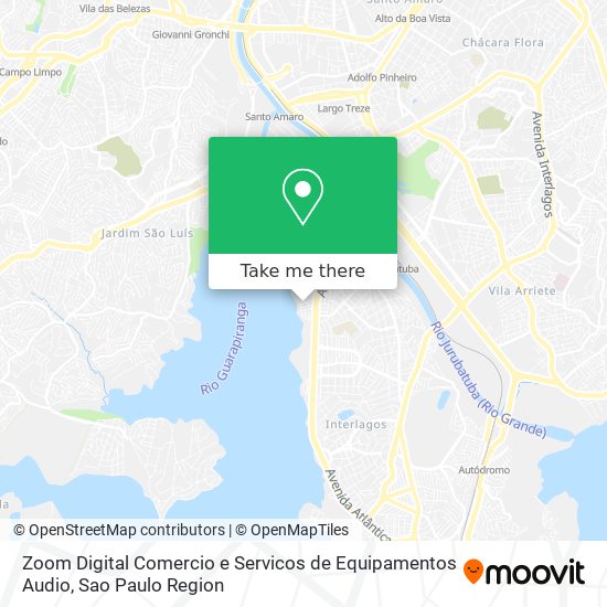 Zoom Digital Comercio e Servicos de Equipamentos Audio map