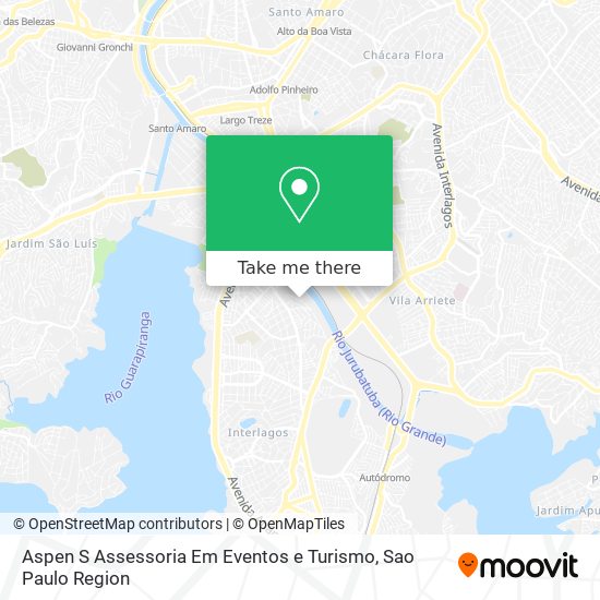 Aspen S Assessoria Em Eventos e Turismo map