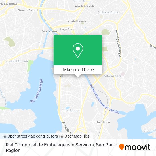 Rial Comercial de Embalagens e Servicos map