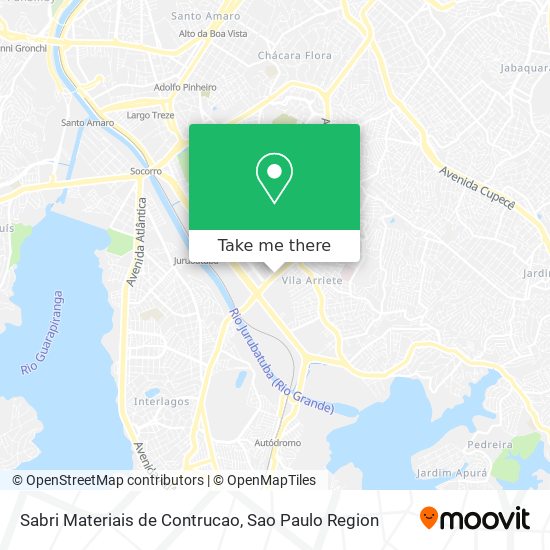 Sabri Materiais de Contrucao map