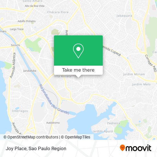 Mapa Joy Place