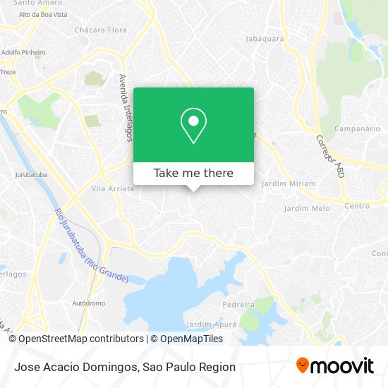 Jose Acacio Domingos map