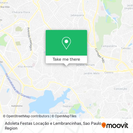 Adoleta Festas Locação e Lembrancinhas map