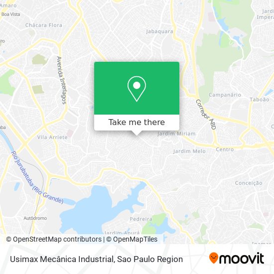 Mapa Usimax Mecânica Industrial