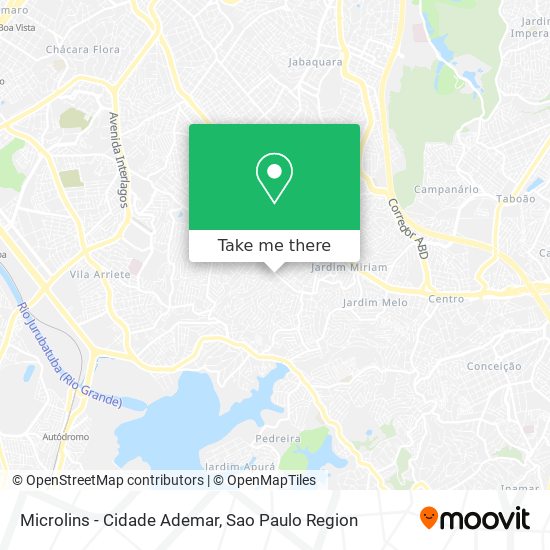 Mapa Microlins - Cidade Ademar