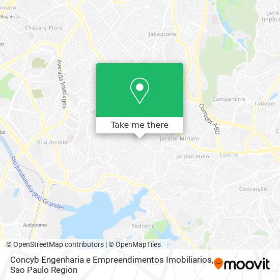 Mapa Concyb Engenharia e Empreendimentos Imobiliarios