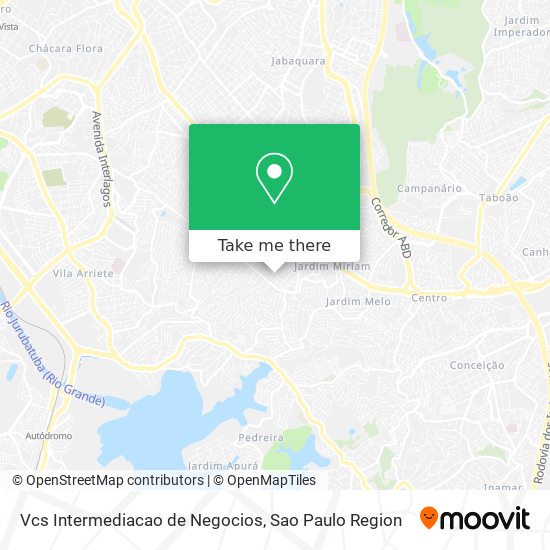 Vcs Intermediacao de Negocios map