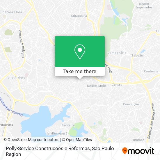 Polly-Service Construcoes e Reformas map