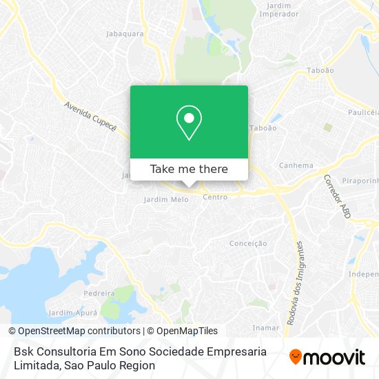 Mapa Bsk Consultoria Em Sono Sociedade Empresaria Limitada