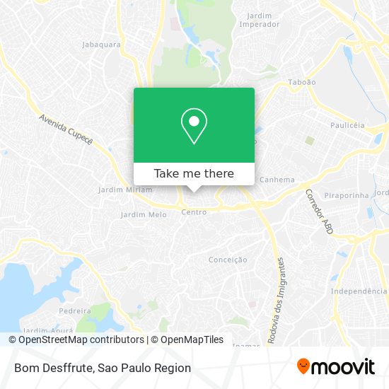 Bom Desffrute map