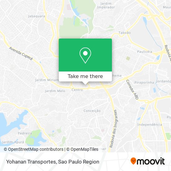 Yohanan Transportes map