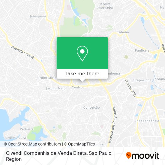 Civendi Companhia de Venda Direta map