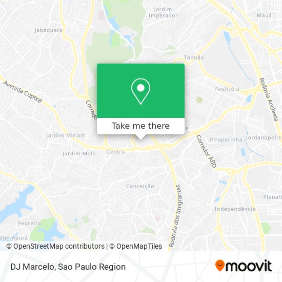 Mapa DJ Marcelo