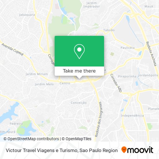 Victour Travel Viagens e Turismo map