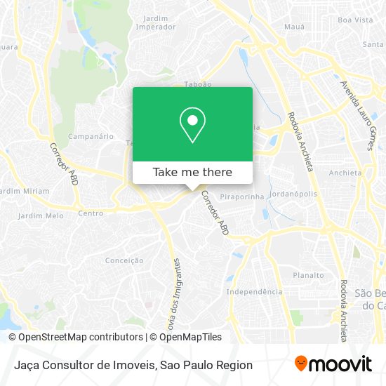 Jaça Consultor de Imoveis map