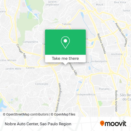 Mapa Nobre Auto Center