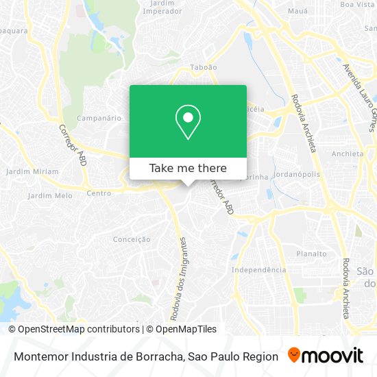 Montemor Industria de Borracha map