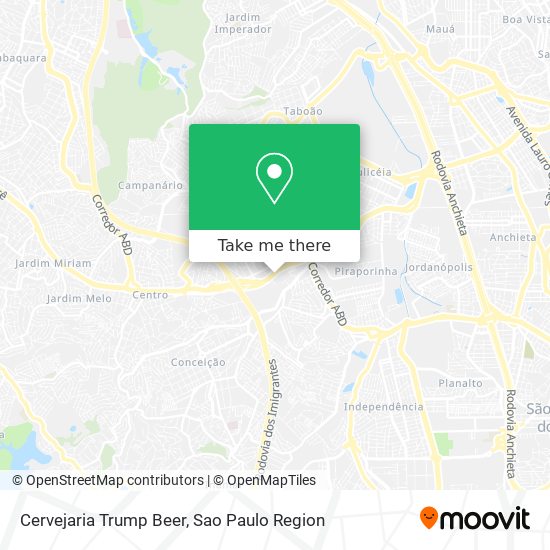 Cervejaria Trump Beer map