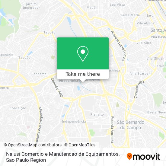 Nalusi Comercio e Manutencao de Equipamentos map