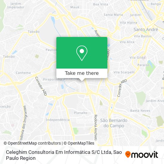 Celeghim Consultoria Em Informática S / C Ltda map