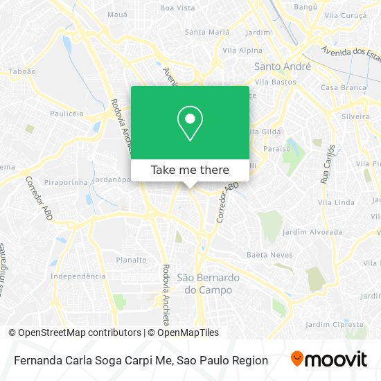 Fernanda Carla Soga Carpi Me map