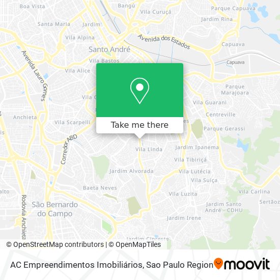 AC Empreendimentos Imobiliários map