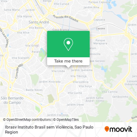 Ibrasv Instituto Brasil sem Violência map