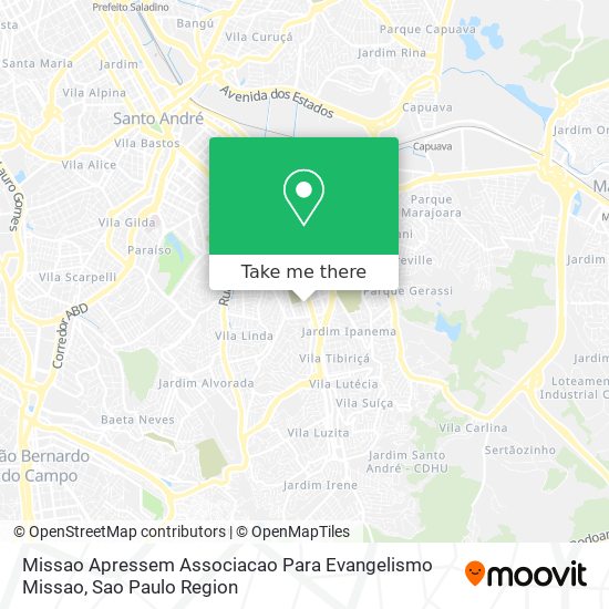 Missao Apressem Associacao Para Evangelismo Missao map