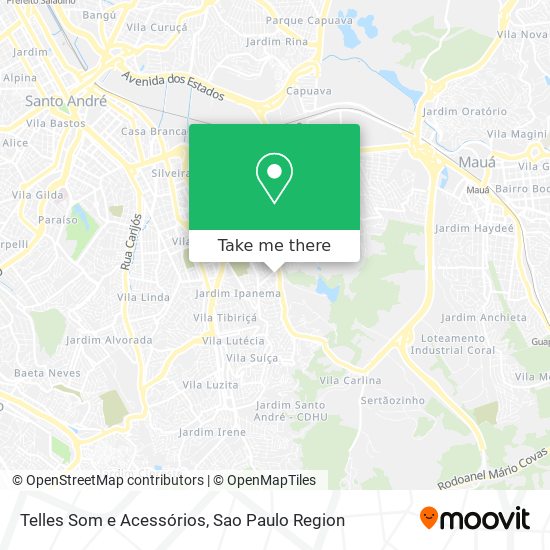 Telles Som e Acessórios map