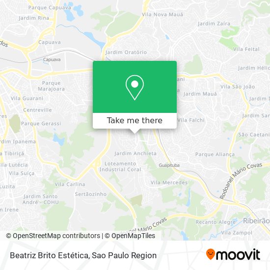 Beatriz Brito Estética map
