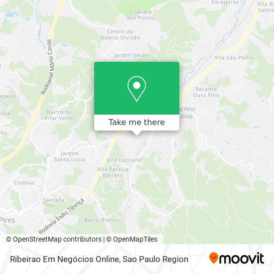 Mapa Ribeirao Em Negócios Online