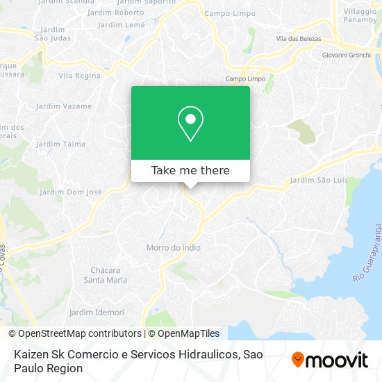 Kaizen Sk Comercio e Servicos Hidraulicos map