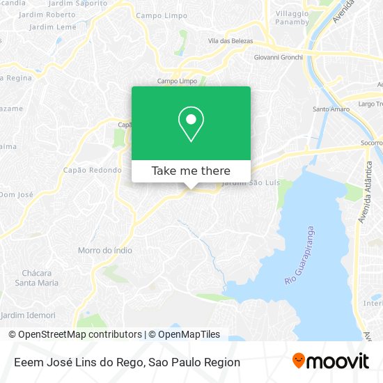 Eeem José Lins do Rego map