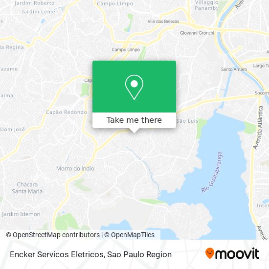 Mapa Encker Servicos Eletricos
