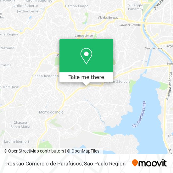 Roskao Comercio de Parafusos map