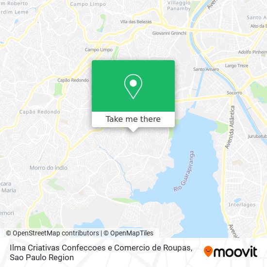 Ilma Criativas Confeccoes e Comercio de Roupas map