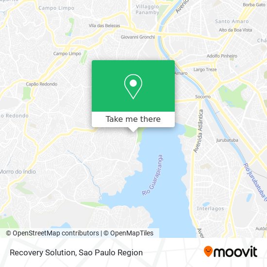 Recovery Solution map