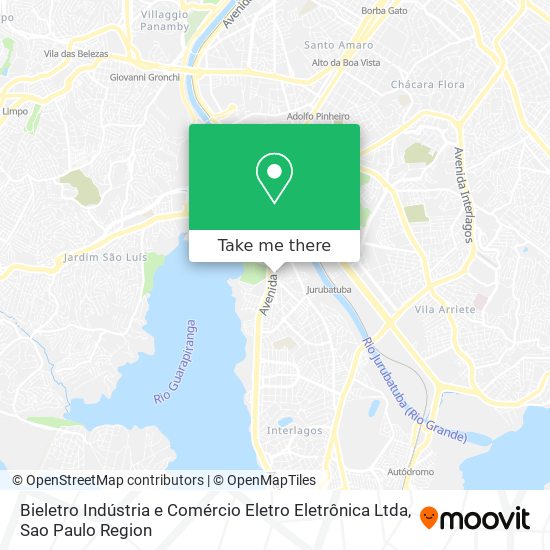 Bieletro Indústria e Comércio Eletro Eletrônica Ltda map