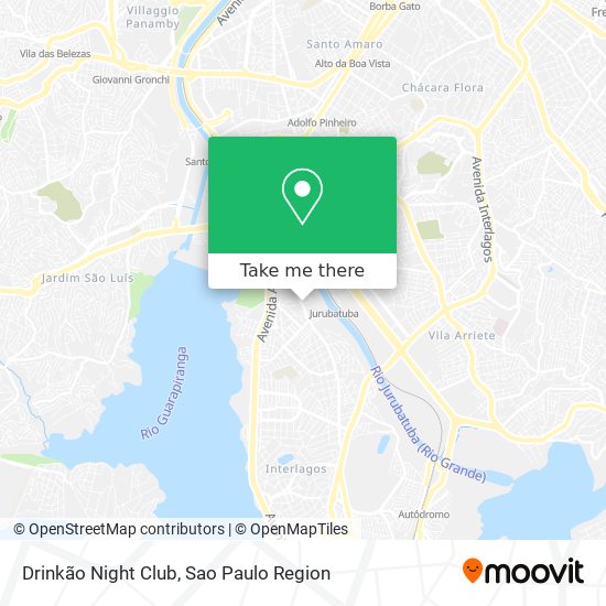 Drinkão Night Club map
