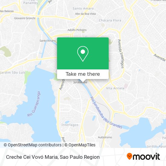 Creche Cei Vovó Maria map