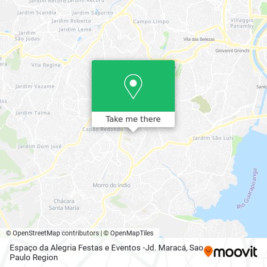 Espaço da Alegria Festas e Eventos -Jd. Maracá map