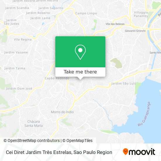 Cei Diret Jardim Três Estrelas map