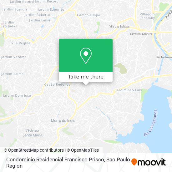 Condominio Residencial Francisco Prisco map