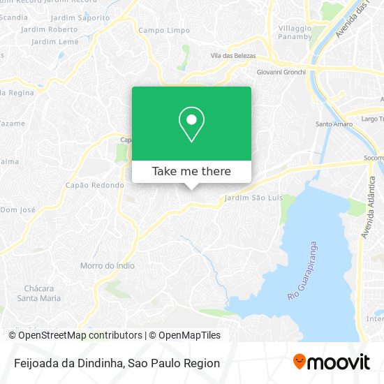 Feijoada da Dindinha map