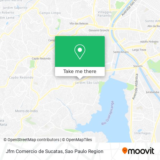 Jfm Comercio de Sucatas map