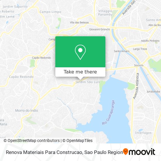 Renova Materiais Para Construcao map