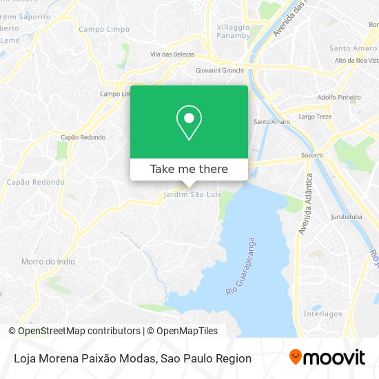 Loja Morena Paixão Modas map
