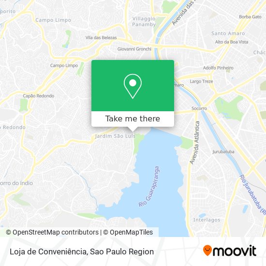 Loja de Conveniência map